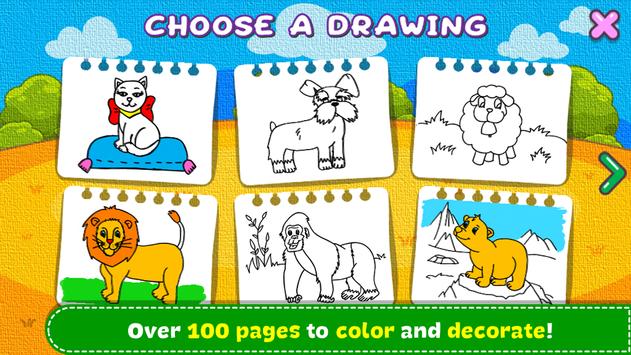 ɫѧϰ(Coloring & Learn Animals)